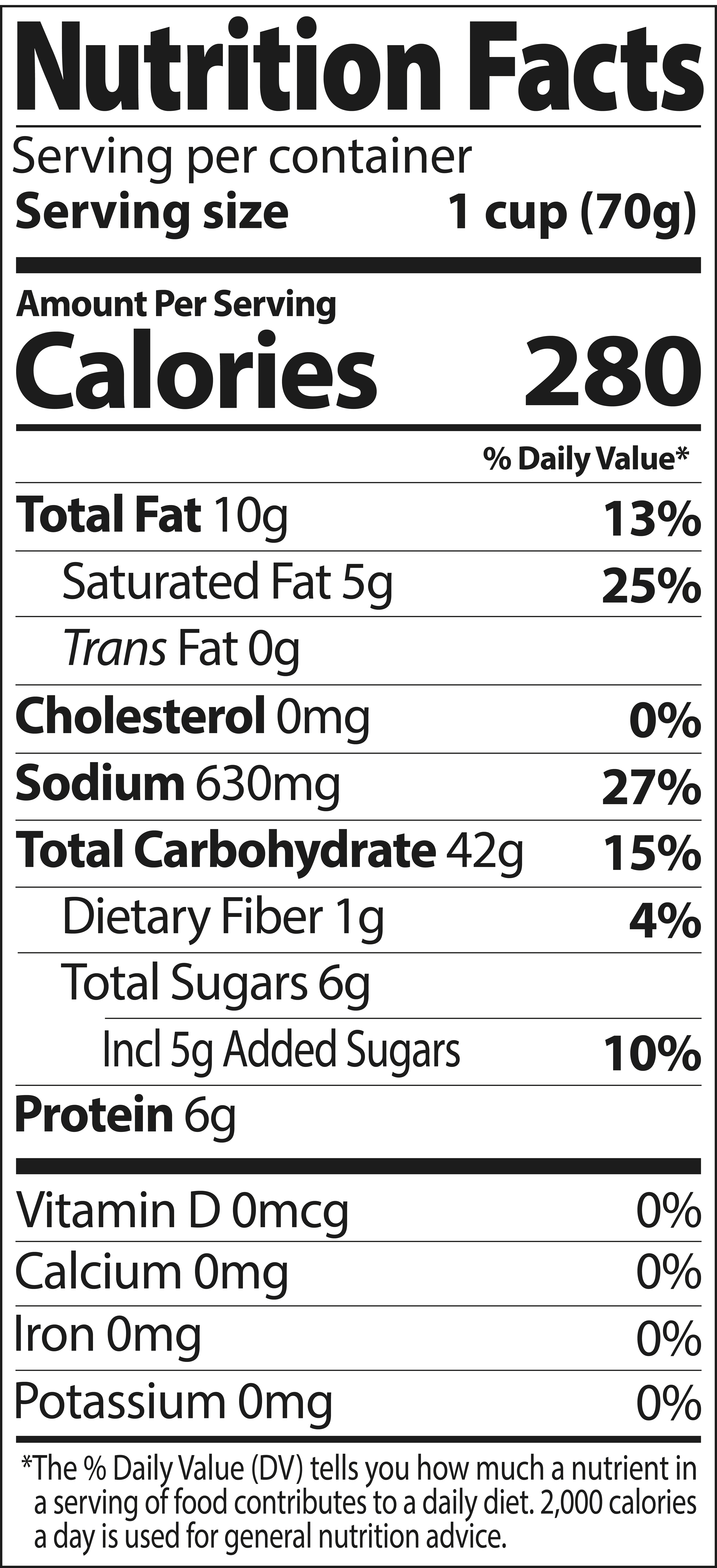 Nutrition Facts